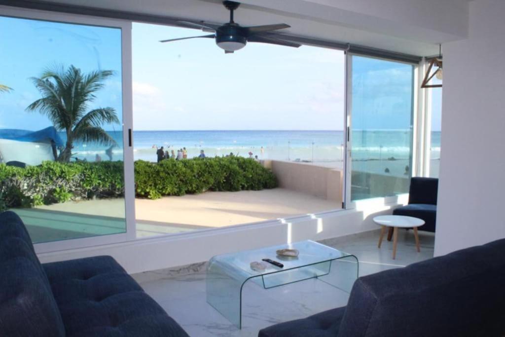 Beach Front Renewed Apartment Канкун Экстерьер фото